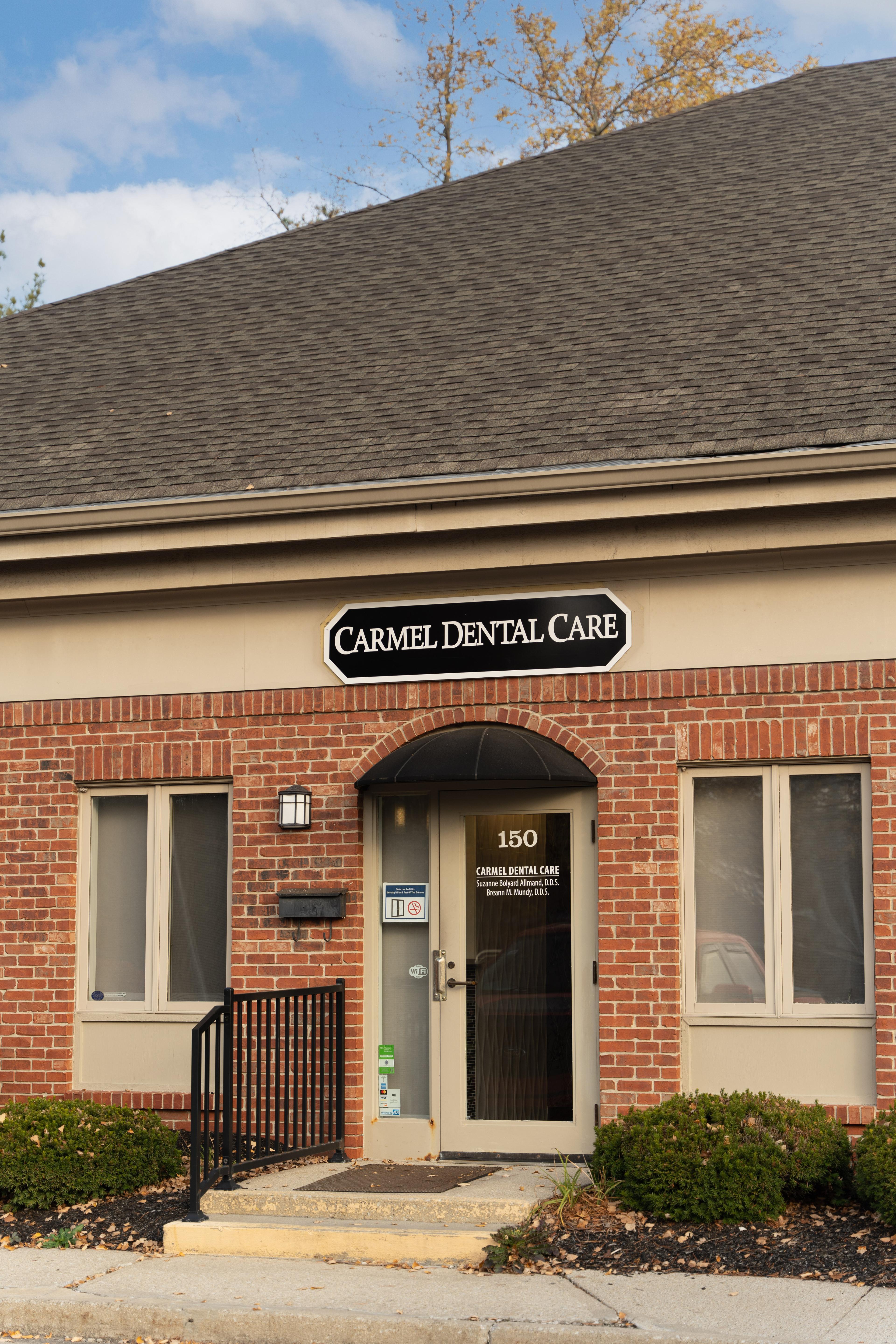 image of carmel dental care exterior